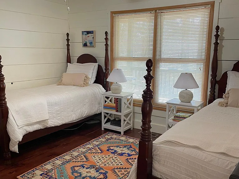 upstairs guest room