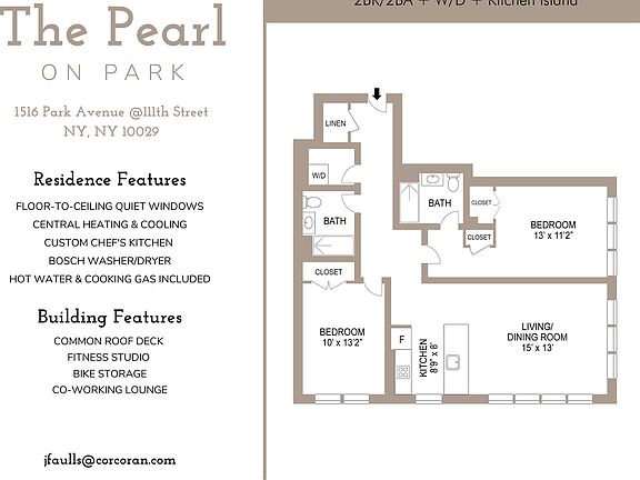 2nd image of 1516 Park Ave #5B