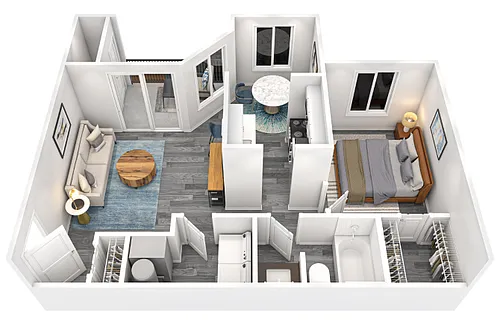 Floor plan Radiance