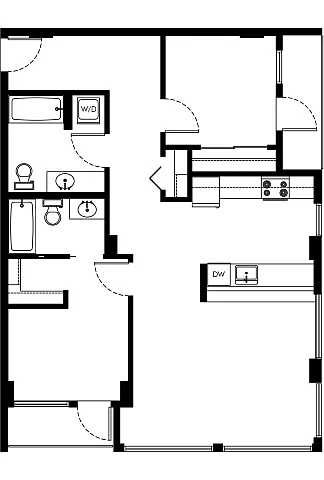 Floor plan 2X2 - B9