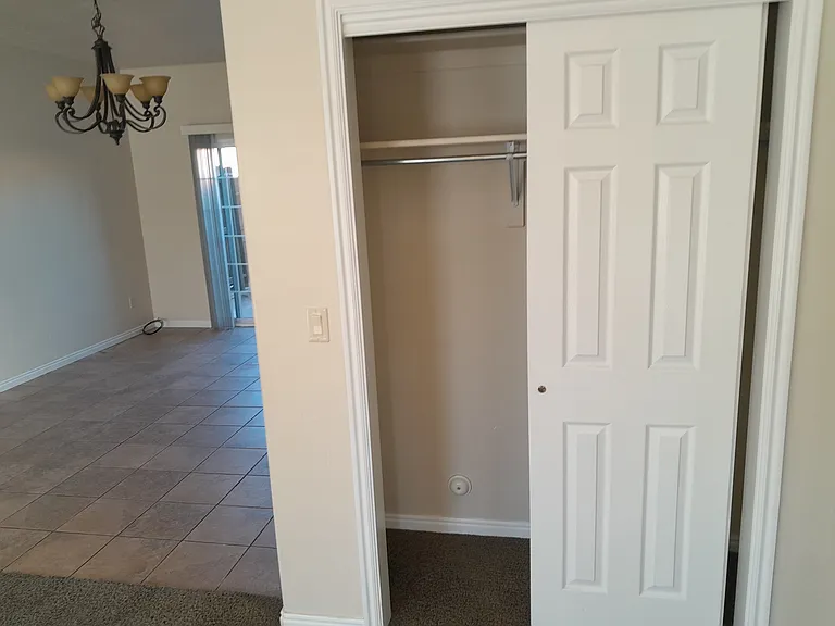 downstairs closet