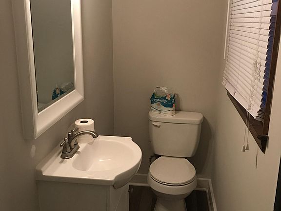 First floor powder room. 