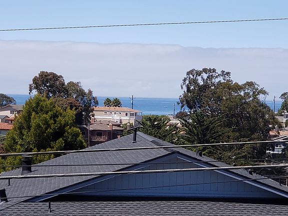 ocean view from living room