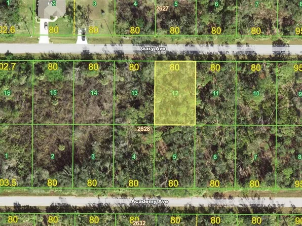 14475 GARY AVENUE LOT 12, PORT CHARLOTTE, FL 33953
