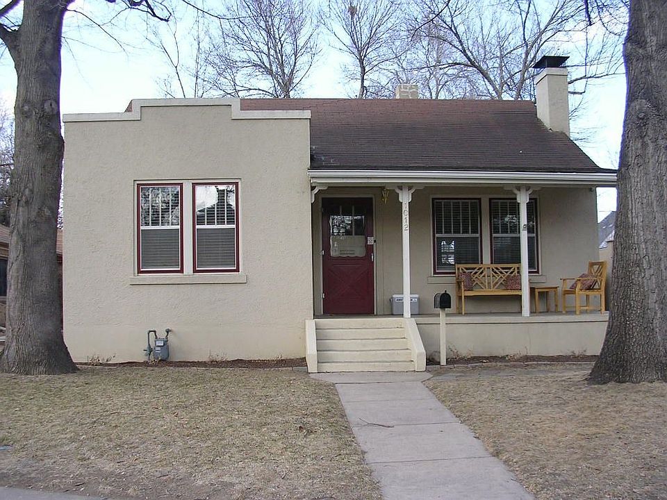 Front of the home - old town charm!