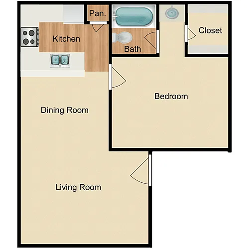 Floor plan Elm
