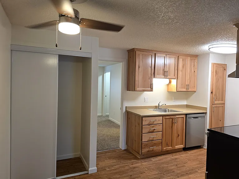1x1 544sqft- Kitchen with Dishwasher