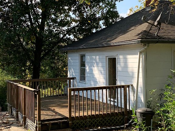 Deck access from kitchen.