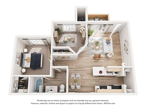 Floor plan Sedona +Den