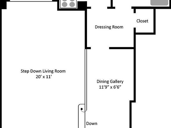 2nd image of 200 W 20th St APT 714
