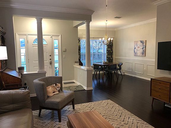 Dining room from living room