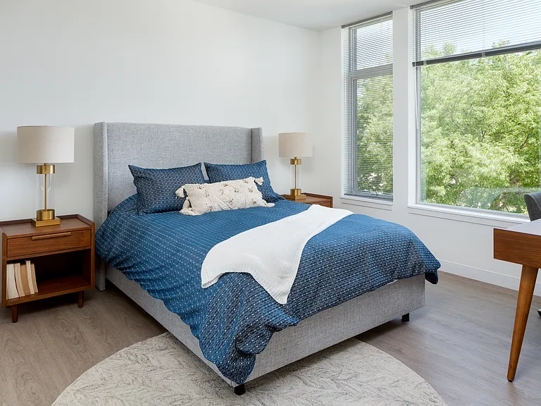 2 Bed / 2 Bath - 1,037 SF - Master Bedroom