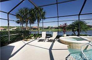 pool/lanai area
