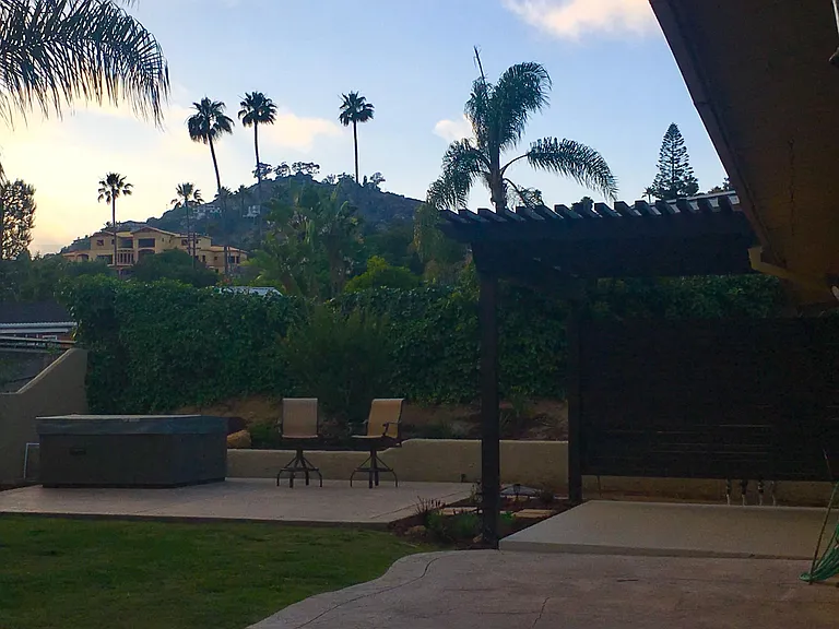 Mt. Helix view and lots of outdoor living patio space
