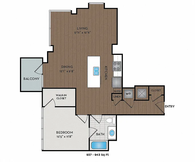 Floor plan 11F5