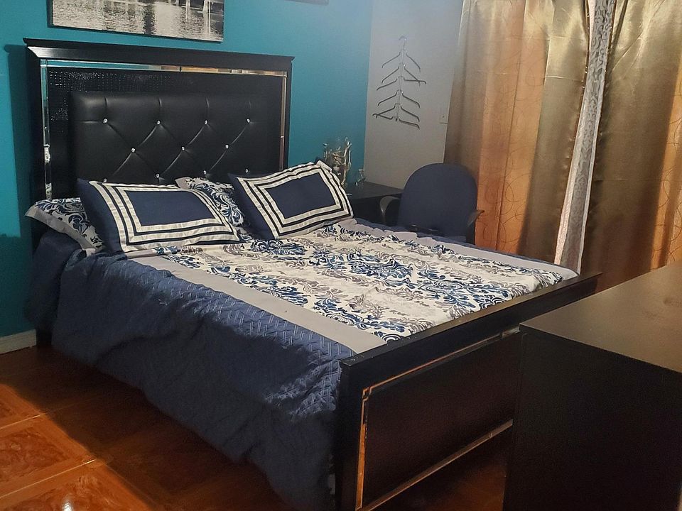 Will change the curtain to a new curtain, new bed dresses and the room will be painting in light gray color.