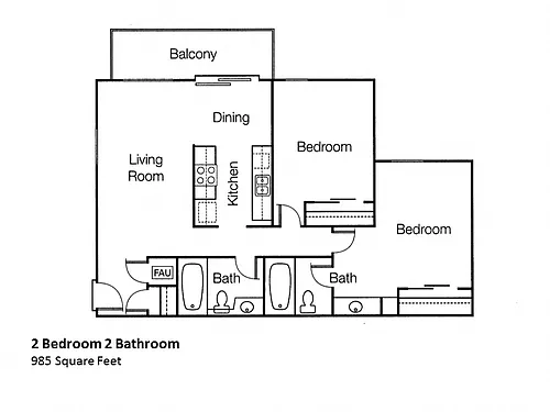 Floor plan B2
