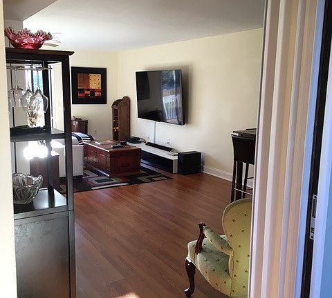 view from kitchen
