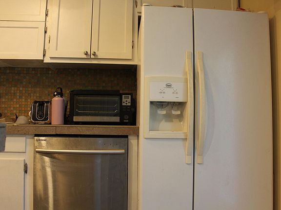 Dishwasher & fridge with ice and water