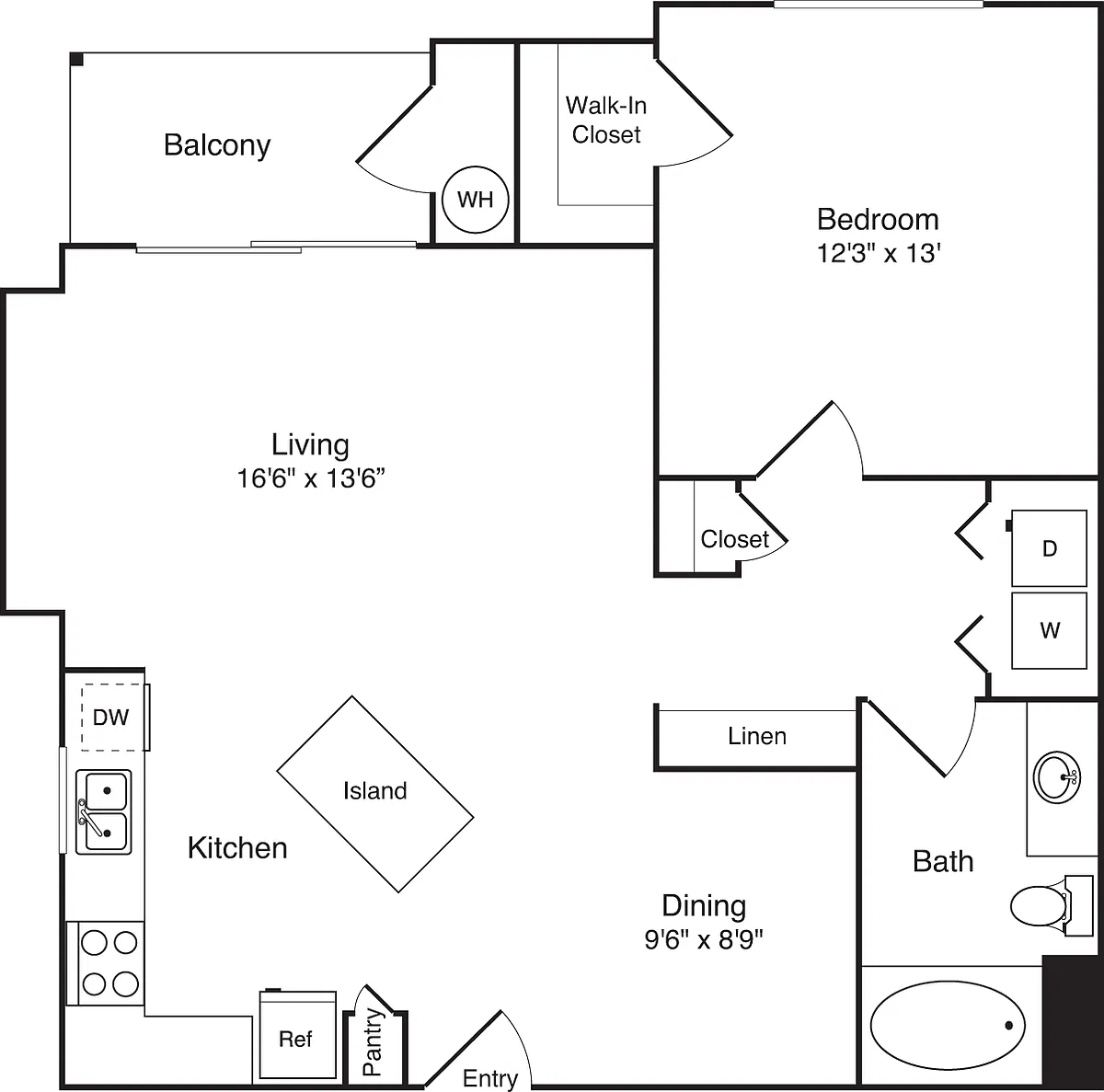 Floor plan The Tangier - Alt 6