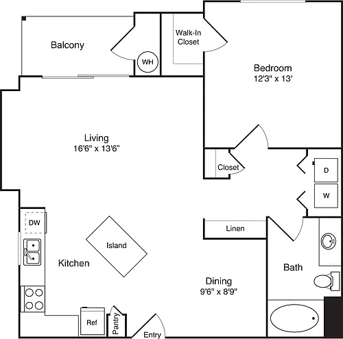 Floor plan The Tangier - Alt 6