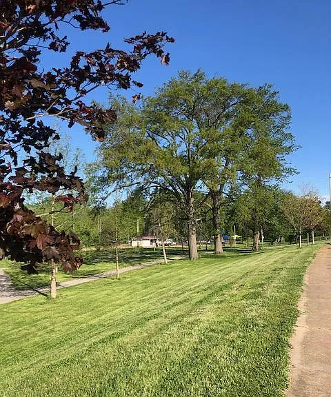 Great walking paths and children's playground.
