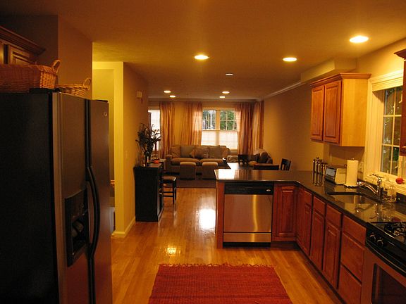 Kitchen toward LvRm.