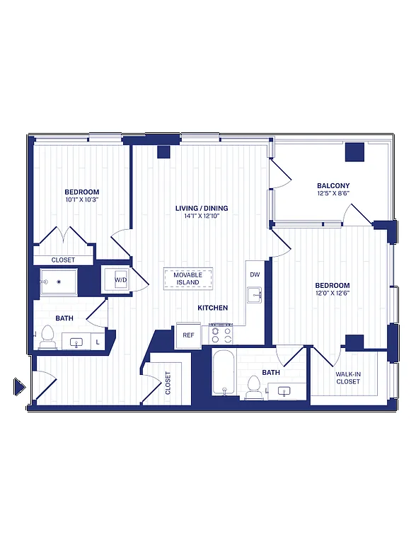 Floor plan 2A3