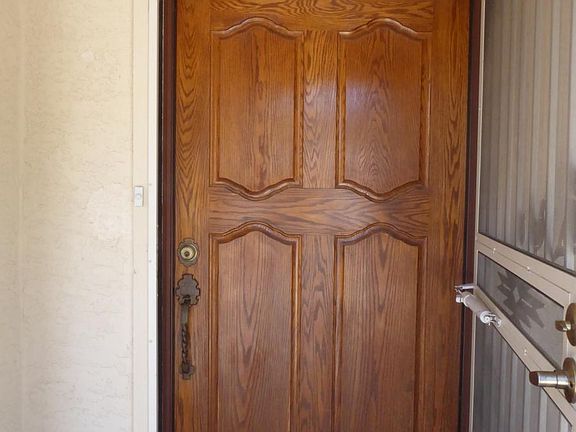 Large front door