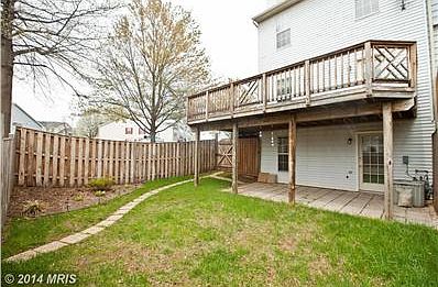 Deck, fence and walk-out basement