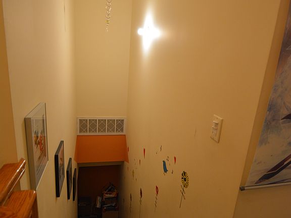 Entrance to the basement