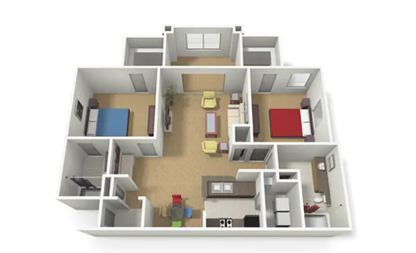 Floor plan Classic - Cypress