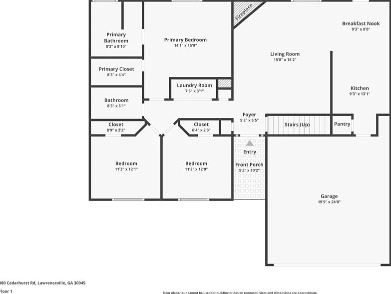 3 bed, 2.0 bath, 1527 sqft, $2,040 — Photo 2