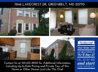 7846 Lakecrest Dr UNIT 7846, Greenbelt, MD