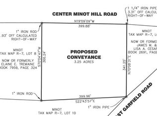 0 Center Minot Hill Rd, Minot, ME 04258
