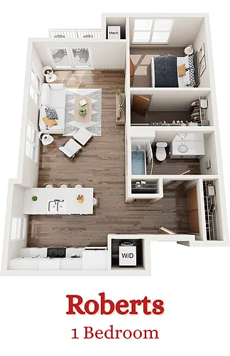 Floor plan Roberts