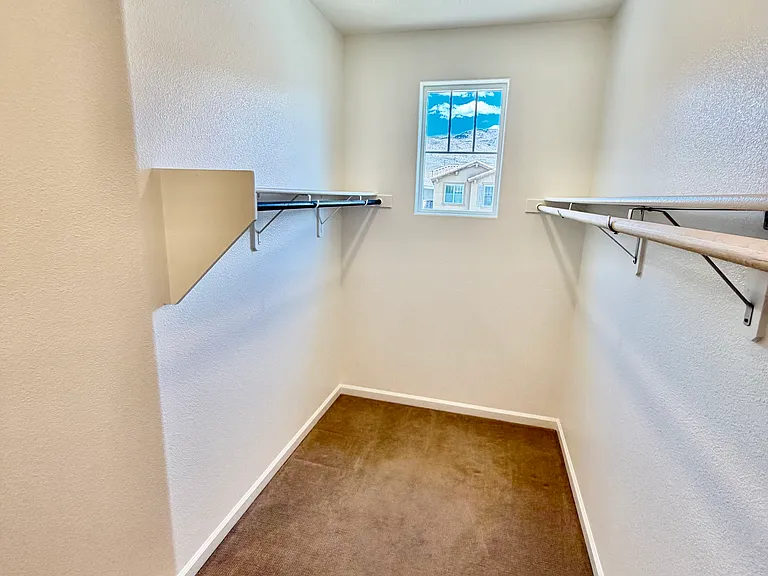 HUGE master bedroom walk-in closet