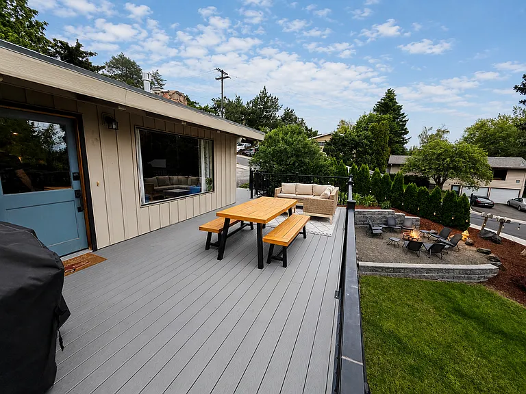 Large Deck Directly off the Main Living Areas - Perfect for entertaining and summertime BBQs