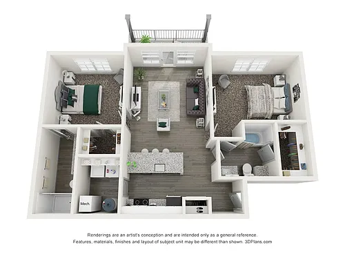 Floor plan The Henry