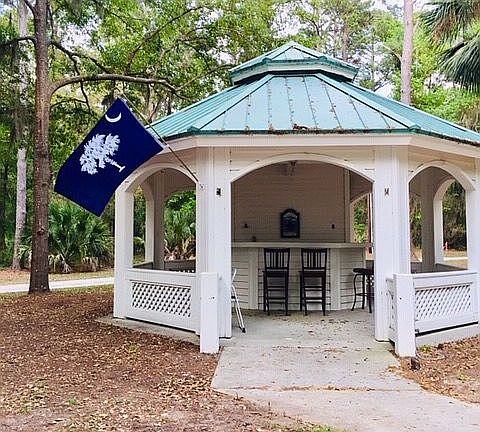 Gazebo in common area