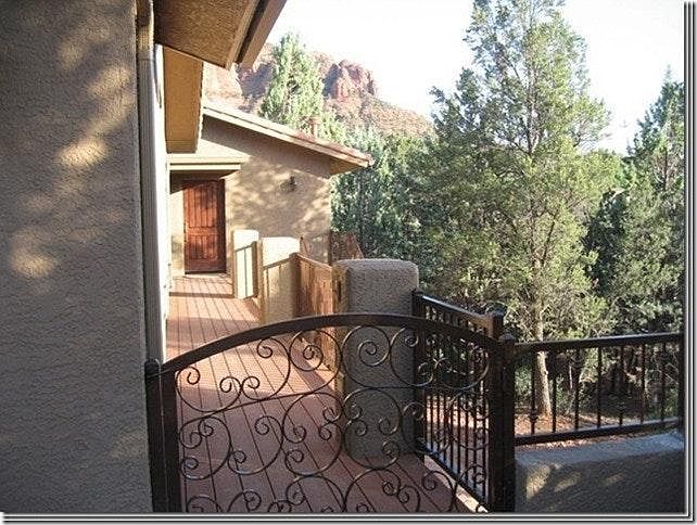 Walkway to guest suite