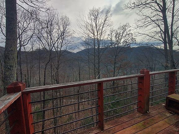 View from deck