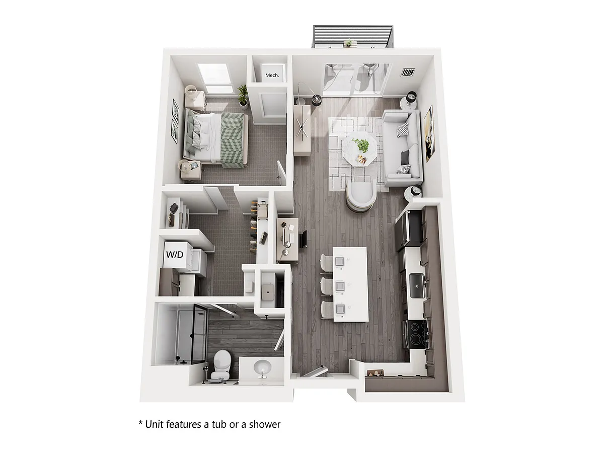 Floor plan Cornell