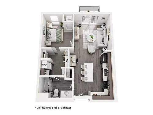 Floor plan Cornell