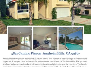 5831 E Camino Pinzon, Anaheim, CA 92807