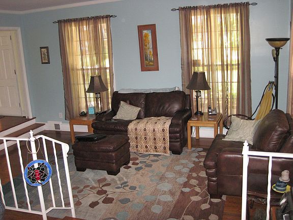 sunken formal living room