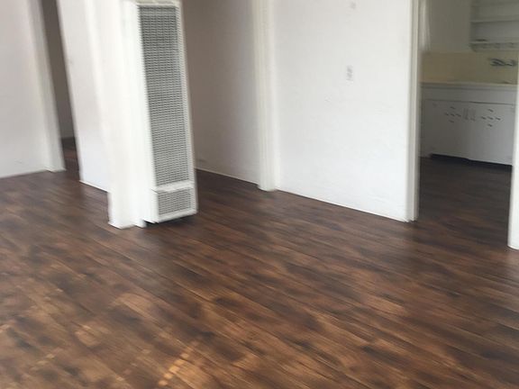 Living room into kitchen