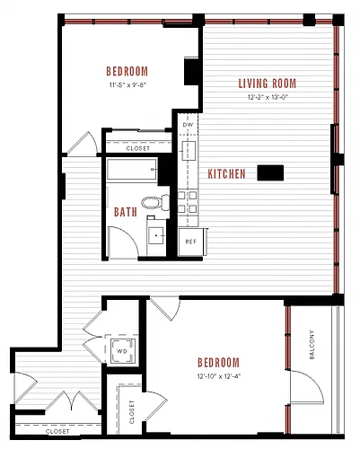 Floor plan B9