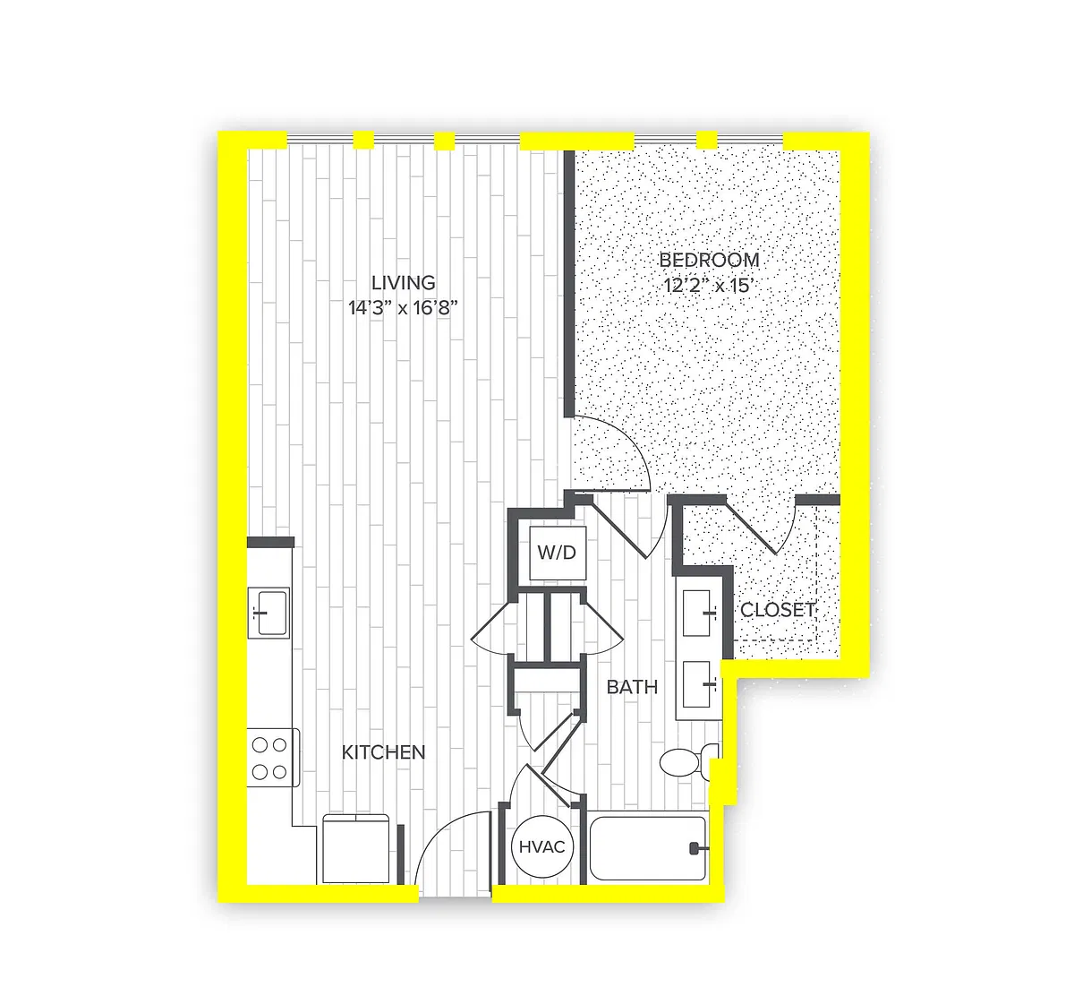 Floor plan A6.P6