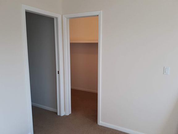 Master bedroom walk-in close